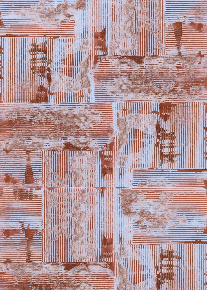 Cinnabar Soft Lines Texture No2 Print | Poster