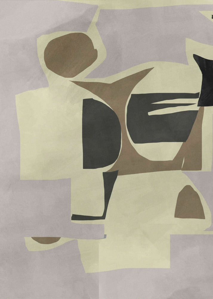 Abstract Graphic No1 Print | Canvas