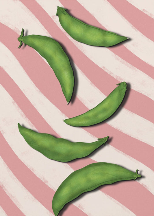 Sugar snap peas | Canvas