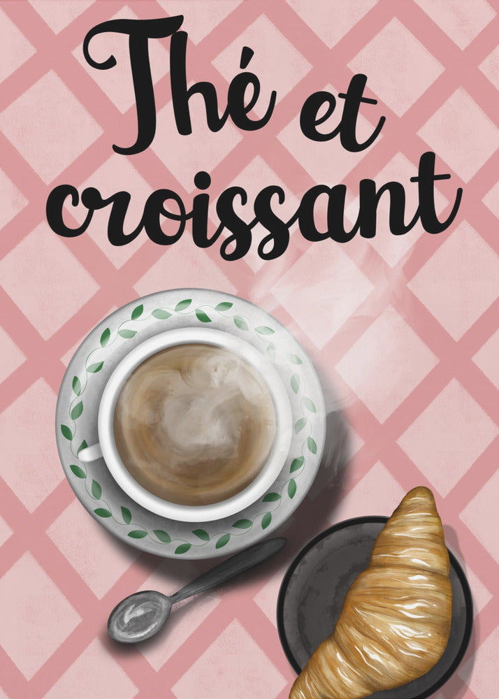 The Et Croissant | Canvas
