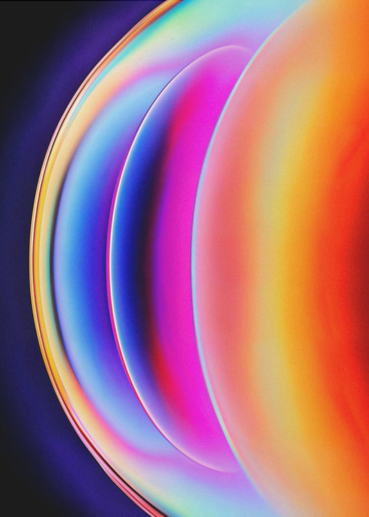Paradise Gradient Halo | Poster