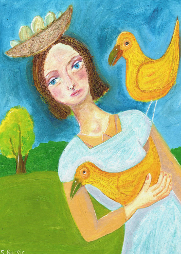 bird lady | Poster
