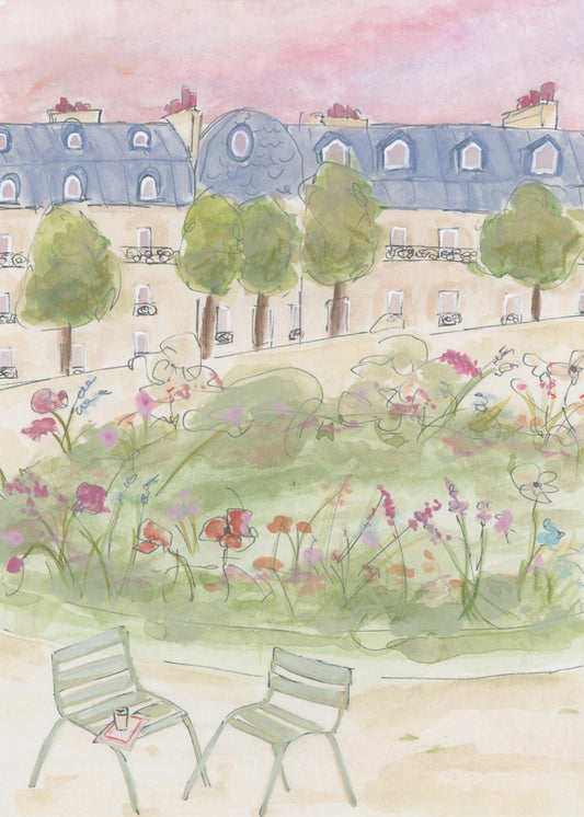 Parisian Garden | Canvas