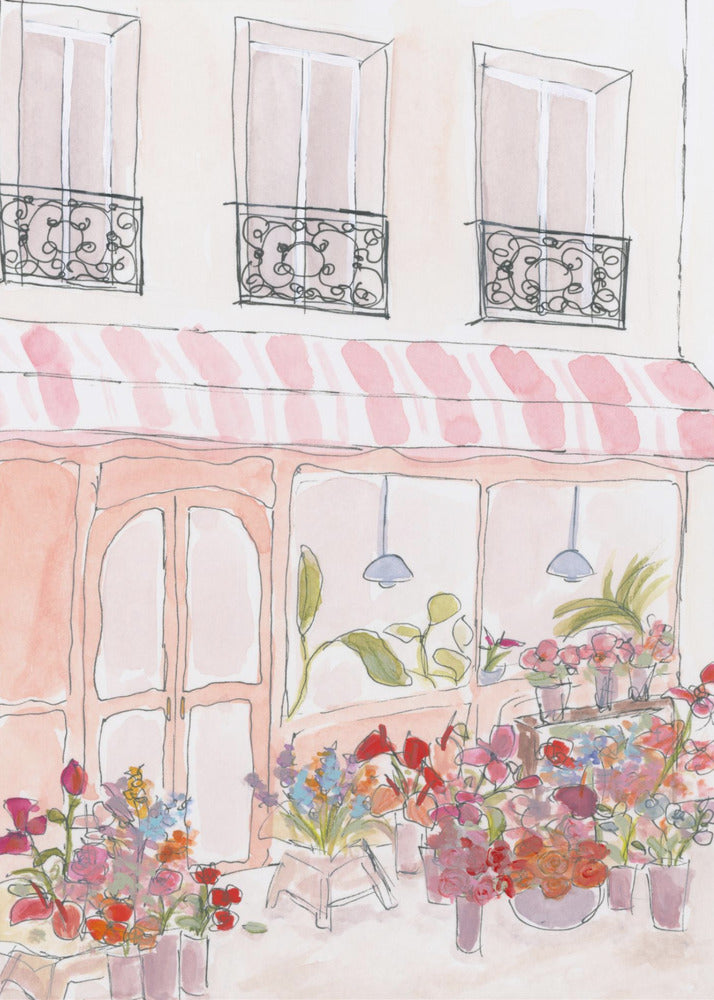 Pink Flower Shop | Poster