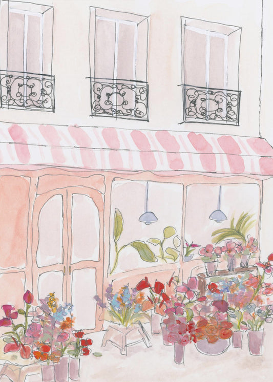 Pink Flower Shop | Poster