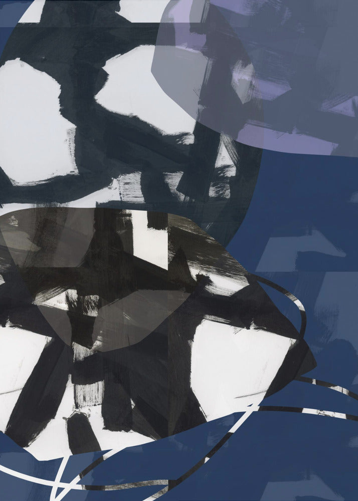 Dark Blue Beauty No1 | Canvas