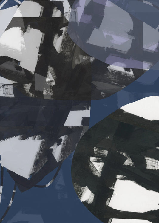 Dark Blue Beauty No3 | Canvas