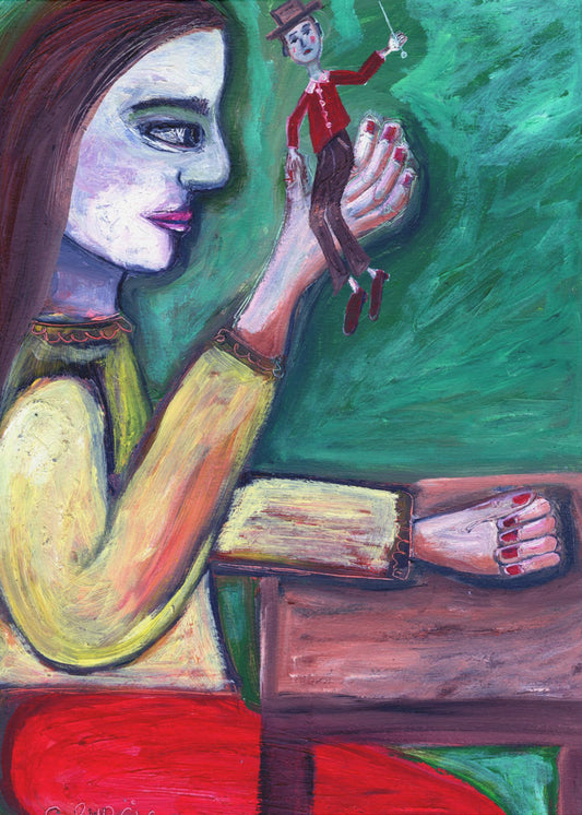 Pin Man always was there. | Canvas