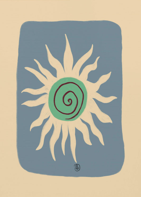Sun Spiral Dance | Poster