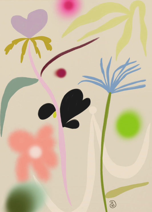 QUIET FLOWERS DANCE | Poster