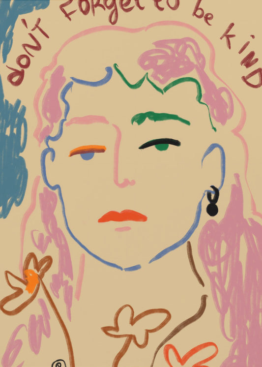 Don’t forget to be kind | Canvas