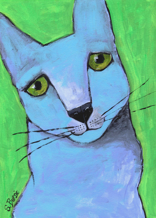 The Big Blue Cat | Poster