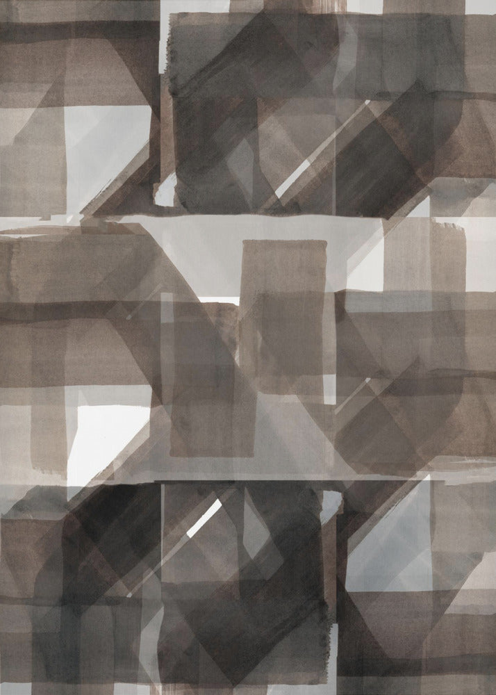 Abstract Dark Hammered 2 | Canvas