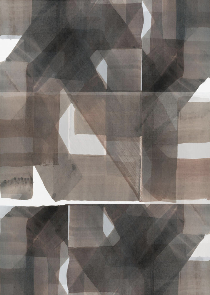 Abstract Dark Hammered 1 | Canvas