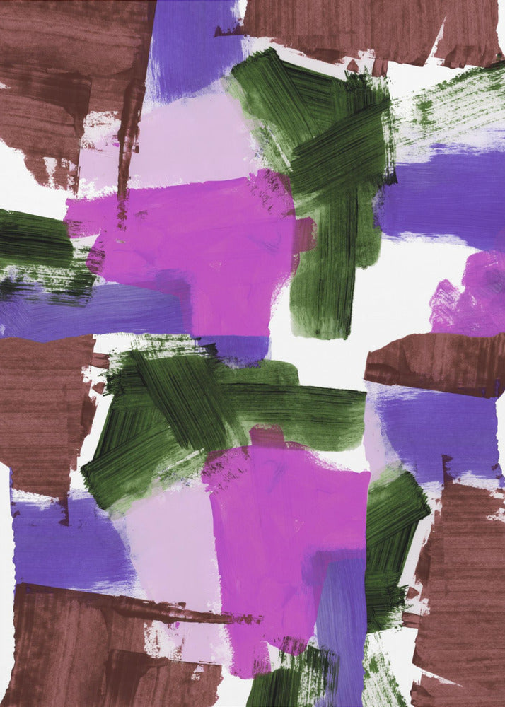 Deep Shades Abstract 2 | Canvas