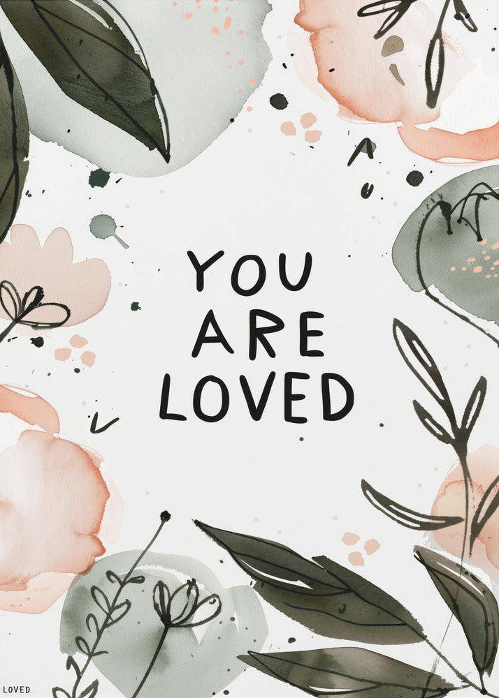 Floral Affirmation | Canvas