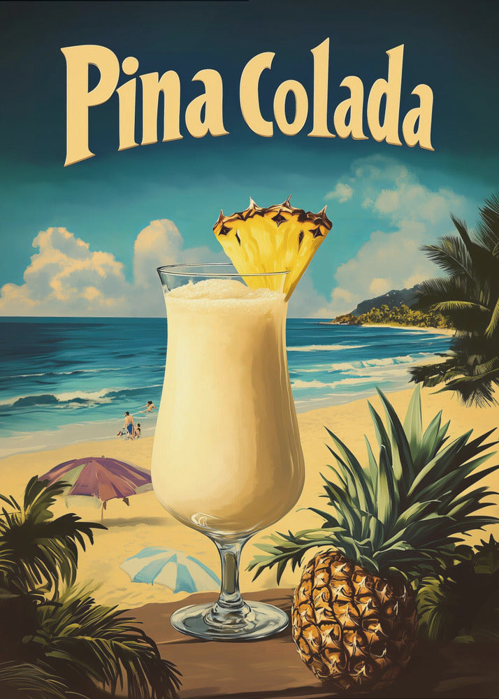 Pina Colada Vintage | Canvas