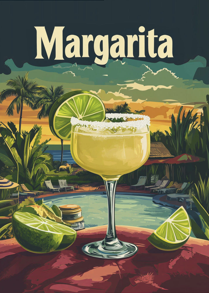 Margarita Vintage | Poster