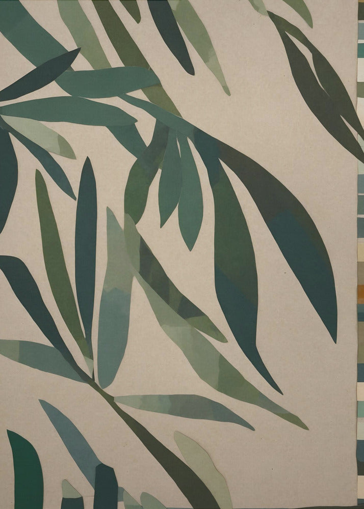 Leafy Mosaics | Canvas