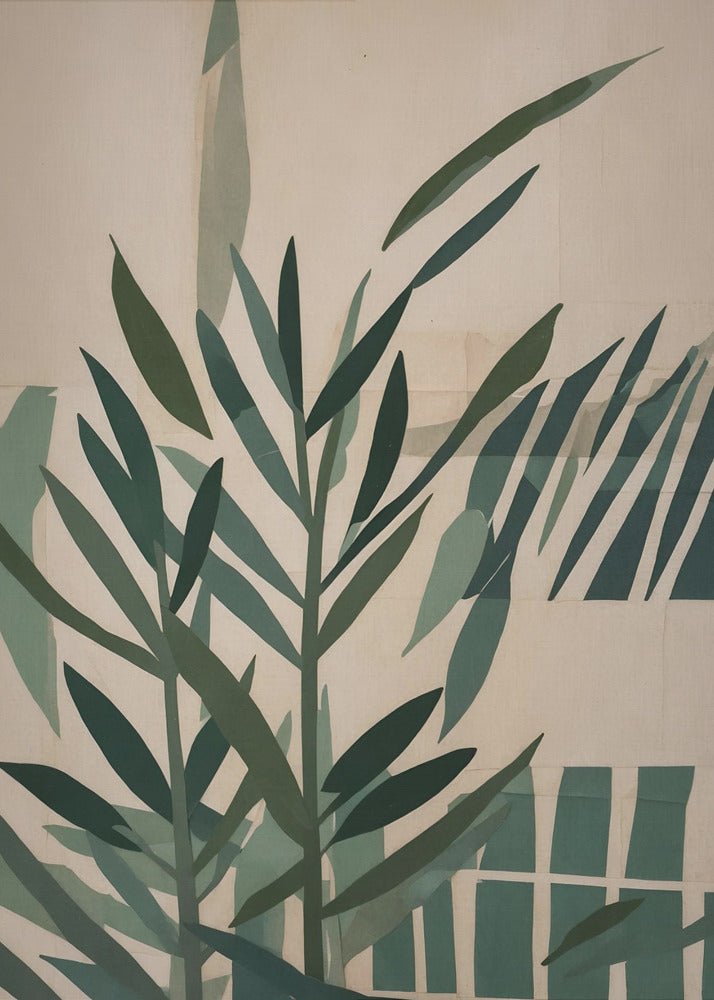 Verdant Silhouettes | Canvas