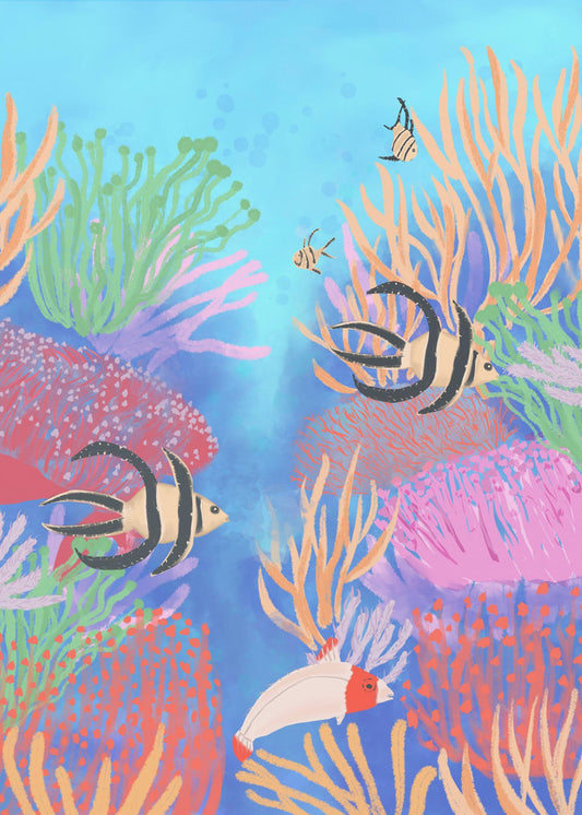 Coral Reef Reverie | Poster