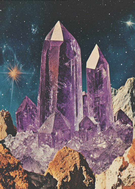 Crystal Collage | Poster