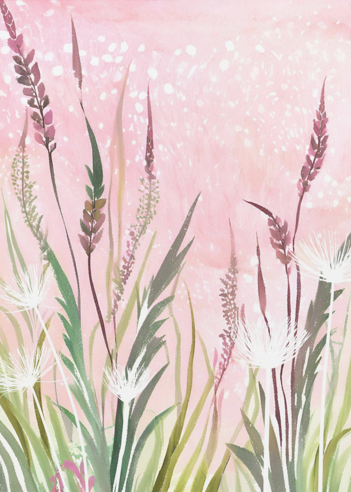 Pink and Green 33 | Canvas