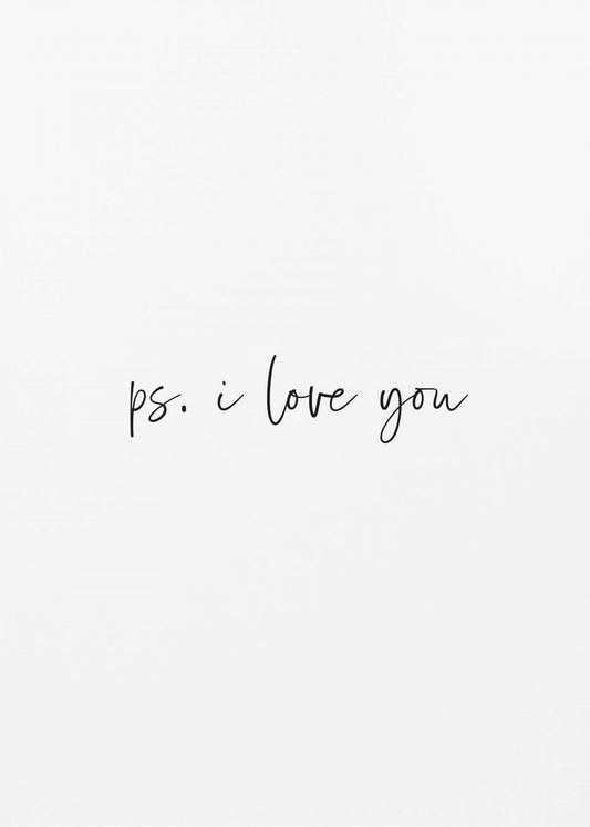 Ps. I Love You | Poster