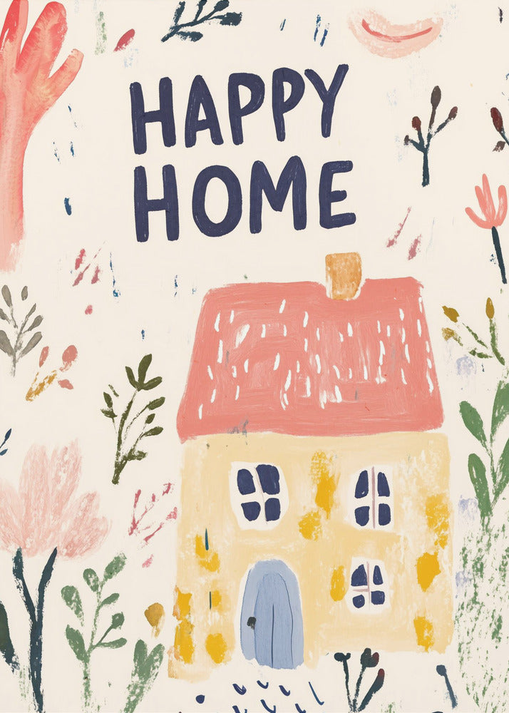 Cheerful Abode | Canvas