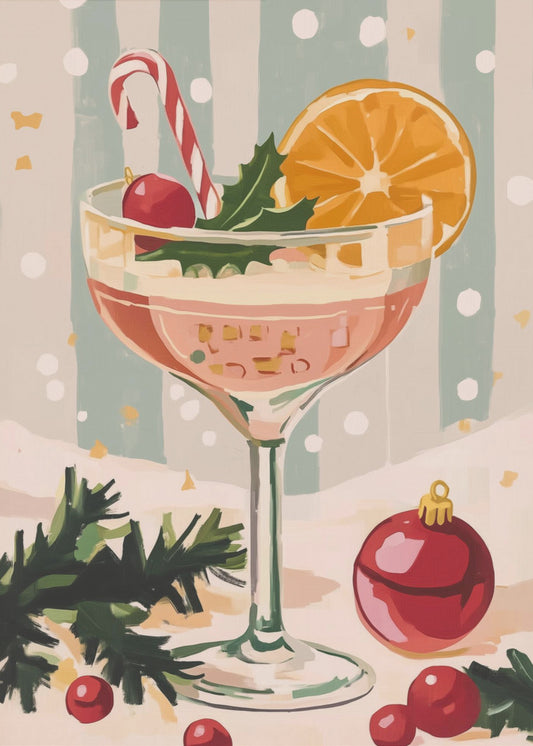 Christmas Cocktail | Canvas