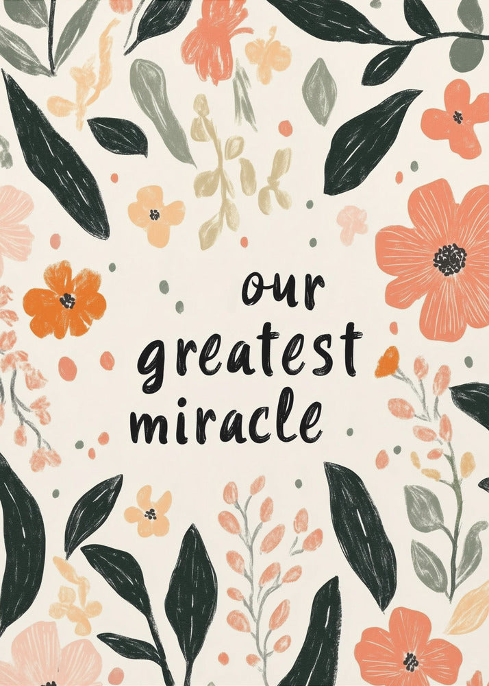 Floral Miracle | Canvas
