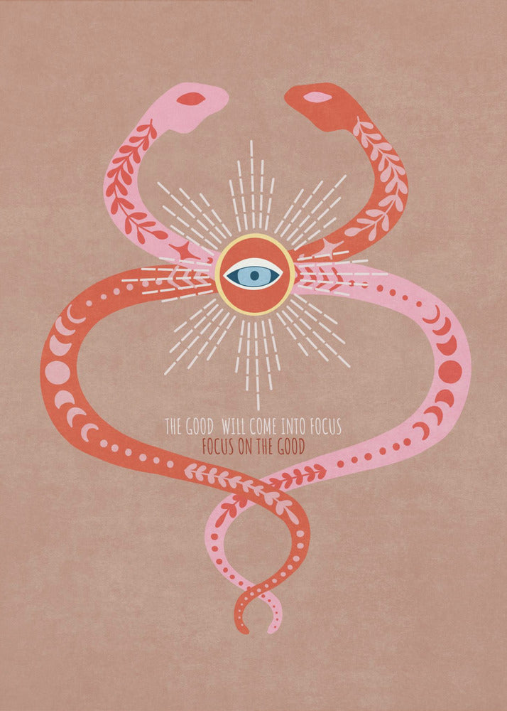 Serpent&#039;s Visionary Eye | Canvas