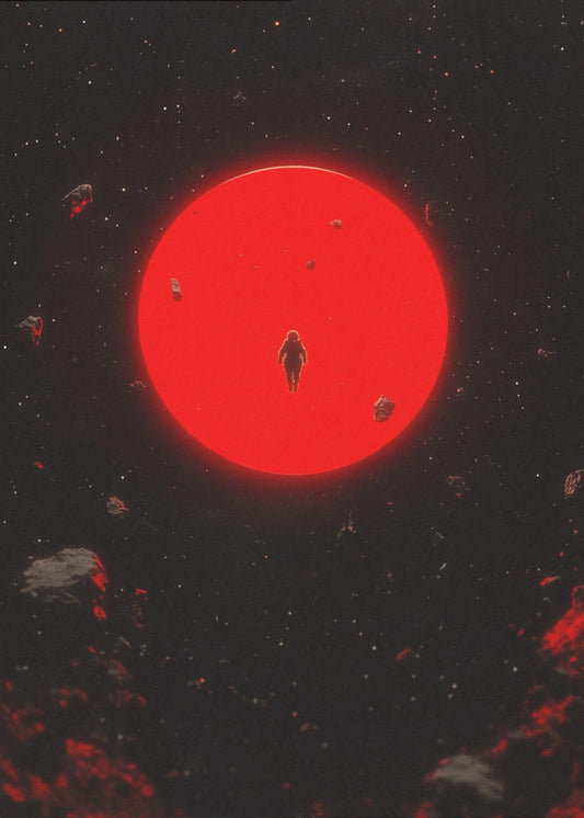 Red Moon | Canvas