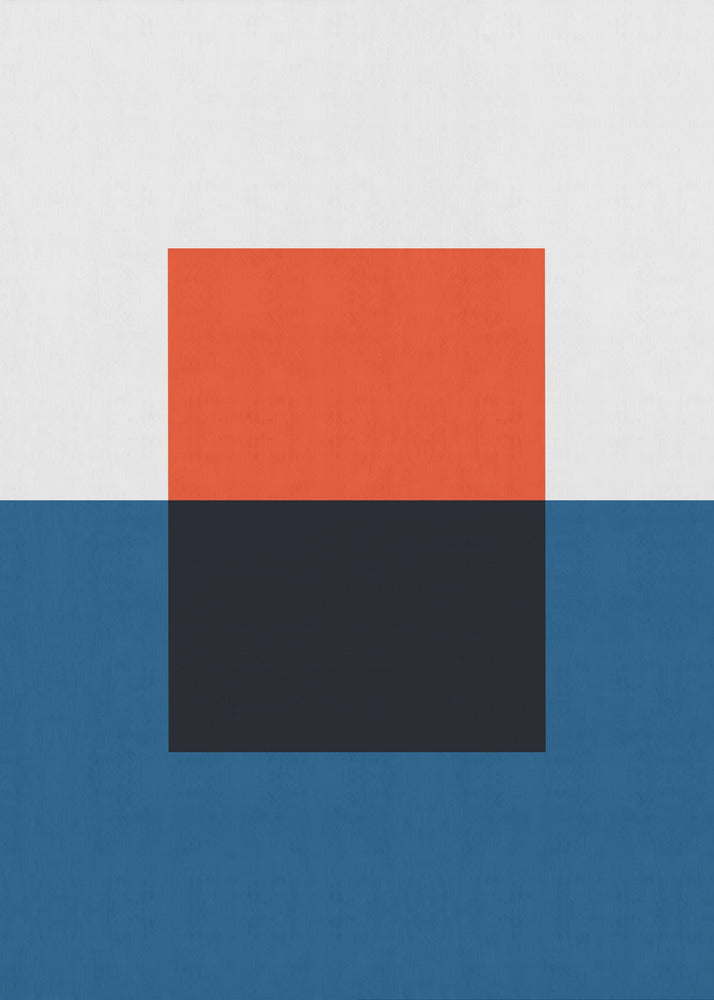 Blue and red 2 | Poster