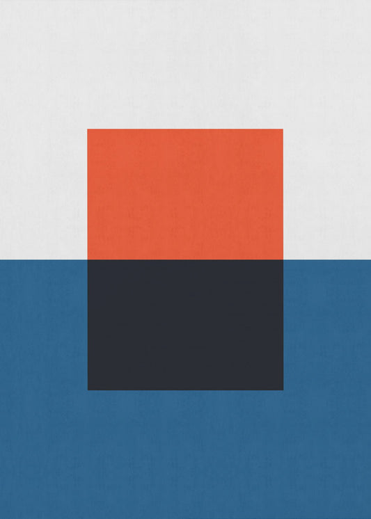 Blue and red 2 | Poster