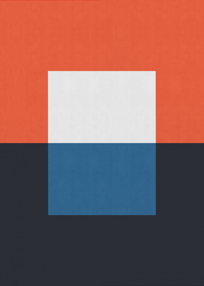 Blue and red 3 | Poster