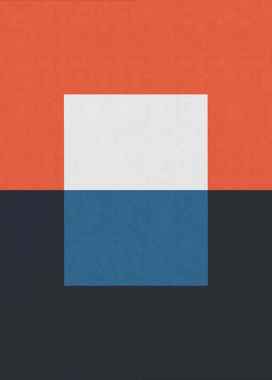 Blue and red 3 | Poster