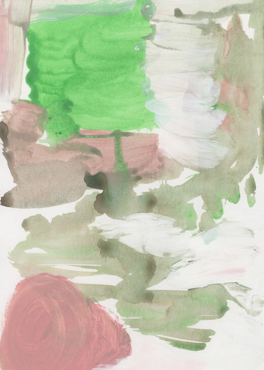 Aquarelle Organic Shapes 3 | Canvas