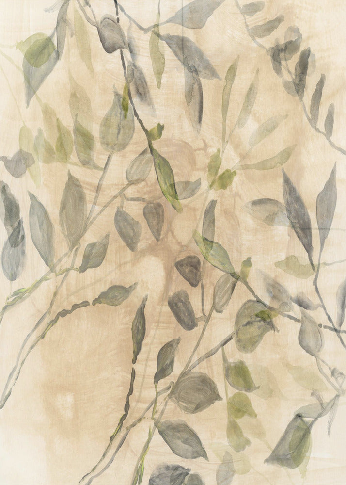 Colour Washed Leaves No2 | Poster