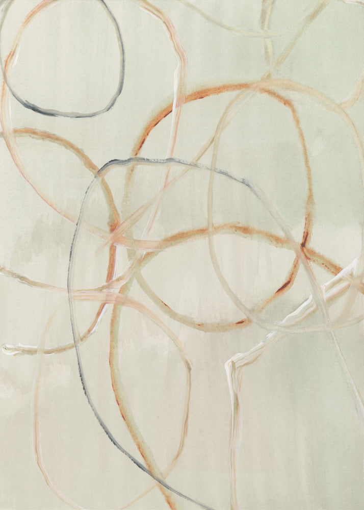 Muted Abstract Lines 1 | Poster