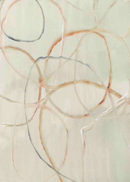 Muted Abstract Lines 1 | Poster