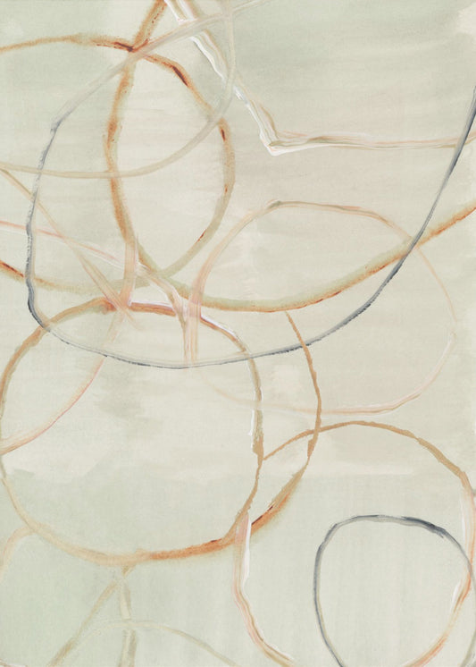 Muted Abstract Lines 2 | Poster