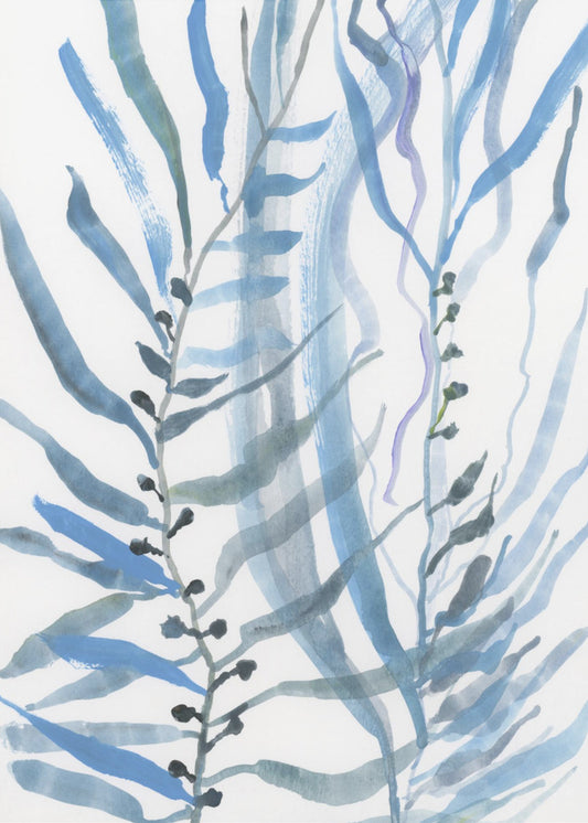Blue Seaweed No1 | Canvas