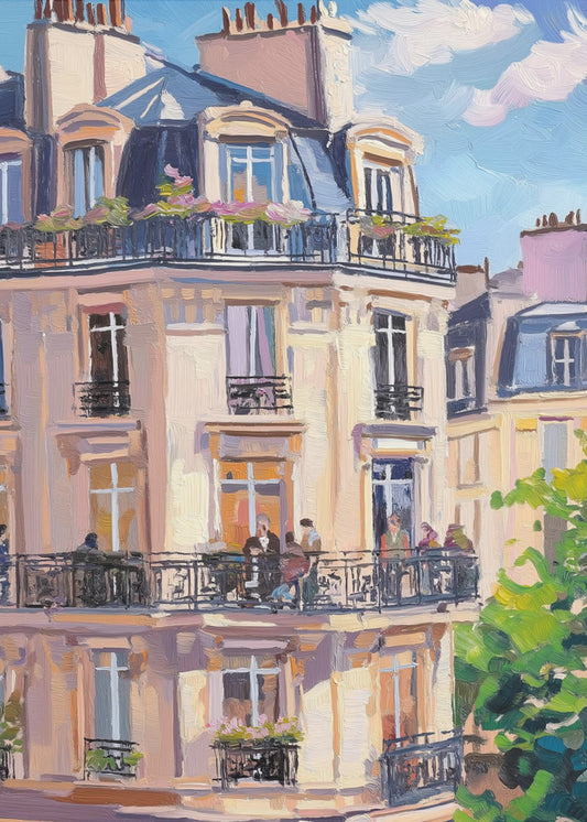 Paris Building | Canvas