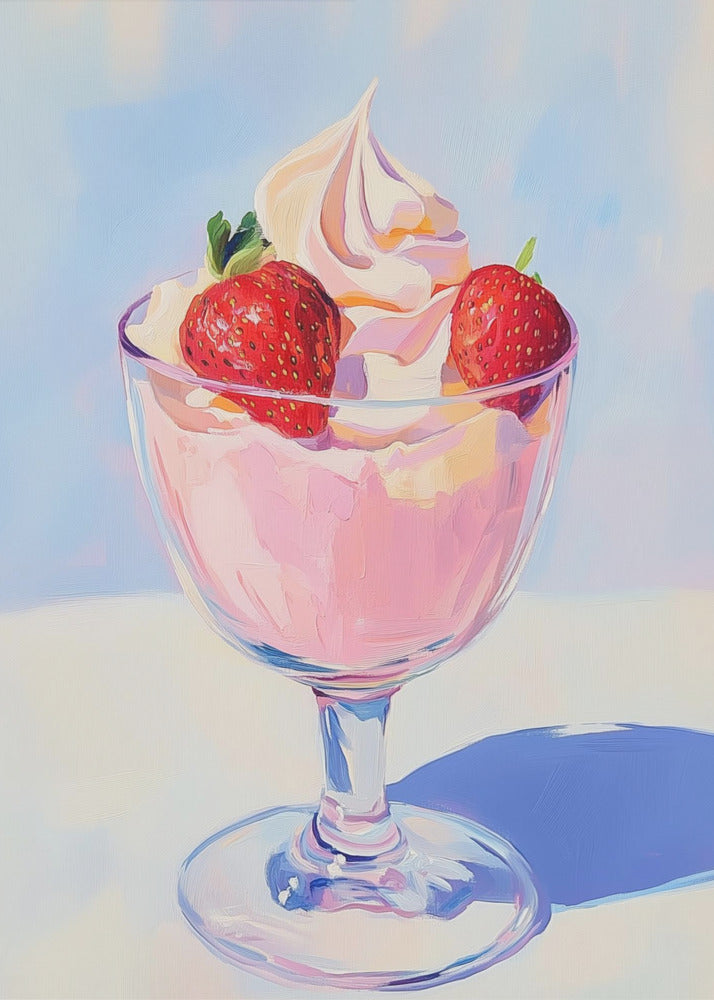 Strawberry Milk Shake | Poster