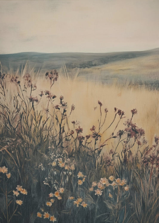 Landscape Wild Flower | Poster