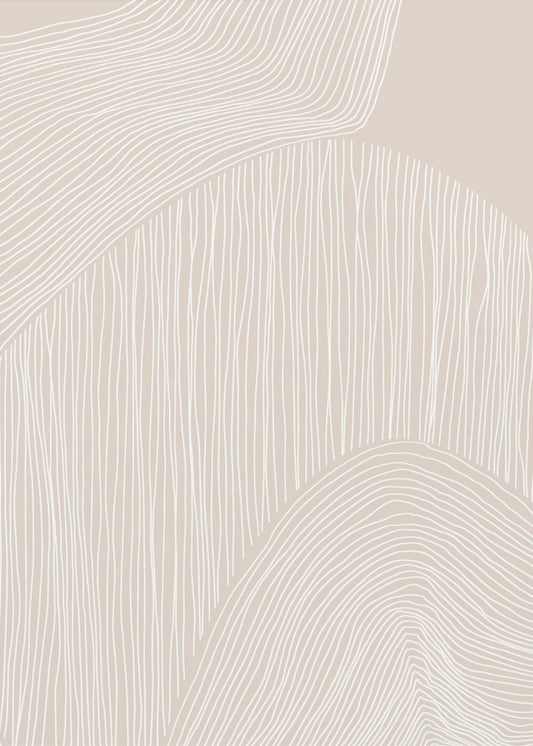 Abstract Line Art | Canvas