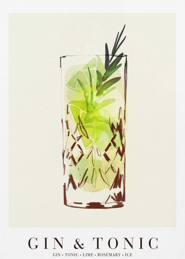 Gin and Tonic | Poster