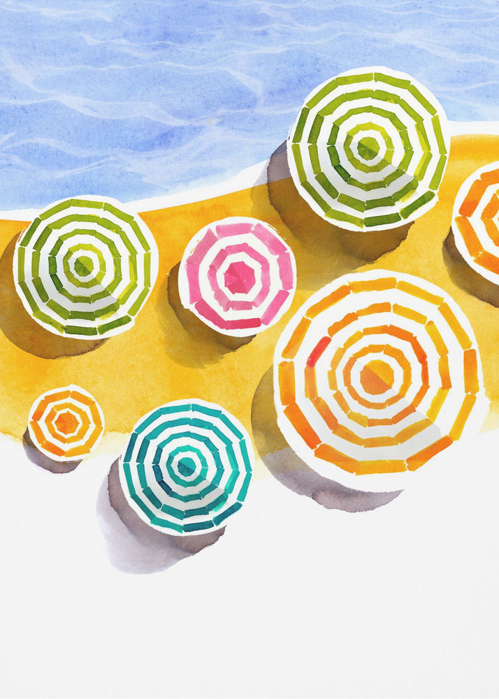 Holiday Beach | Canvas