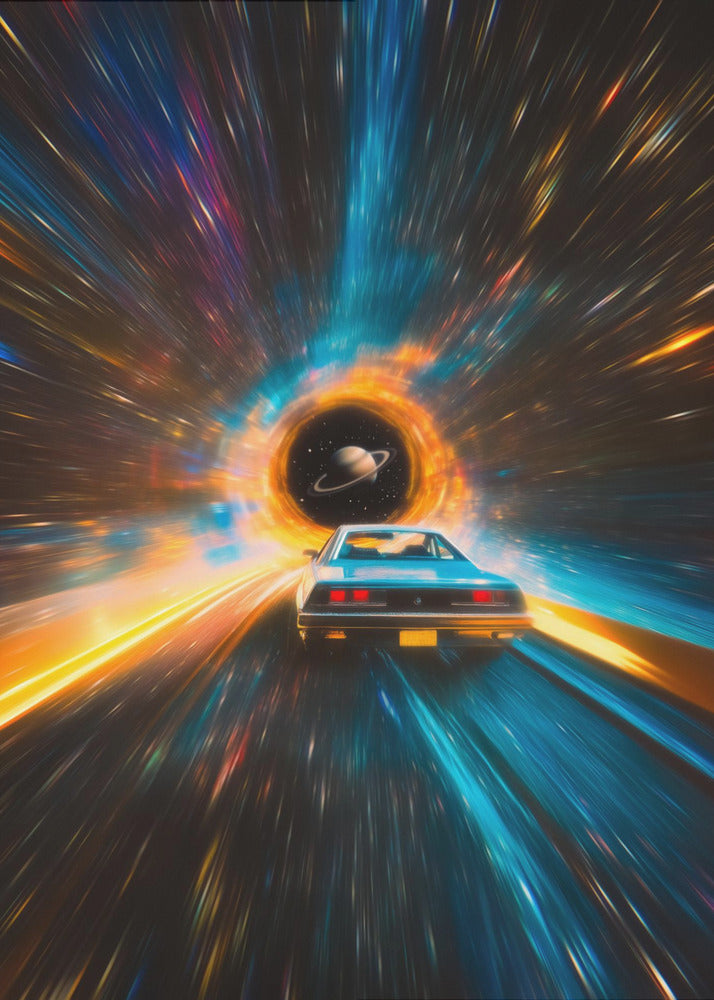 Cosmic Car Voyage | Poster